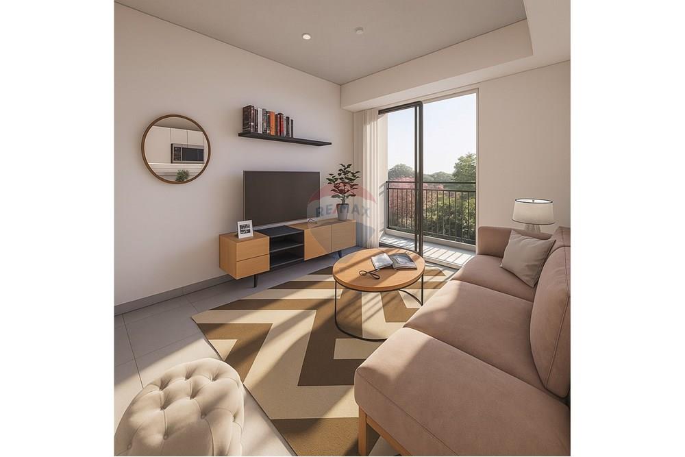 Foto 2 de Monoambiente en venta en Asunción · 32 m² · 1 dormitorio