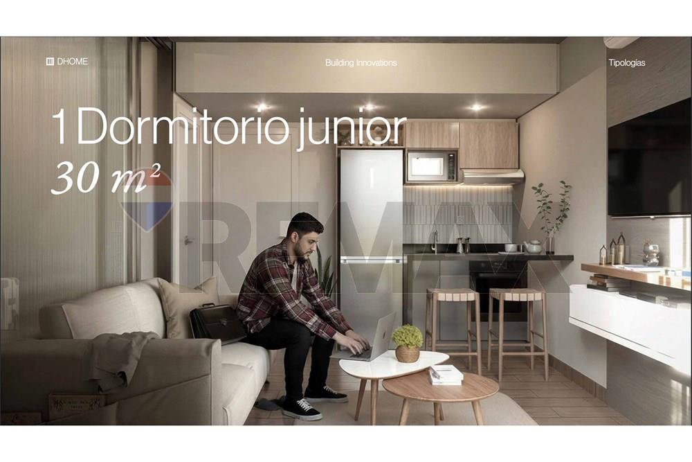 Foto 2 de Monoambiente en venta en Asunción · 42 m²