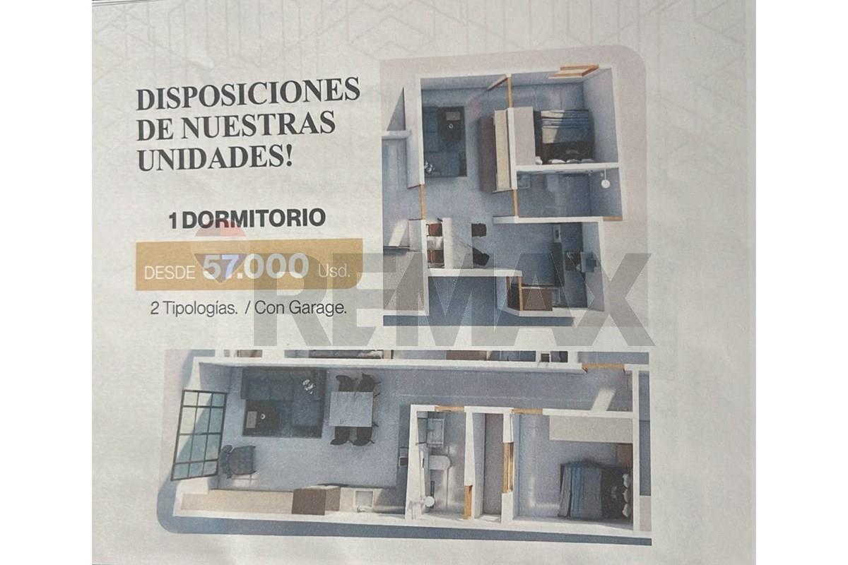 Foto 4 de Departamento en venta en Asunción · 42 m² · 1 dormitorio